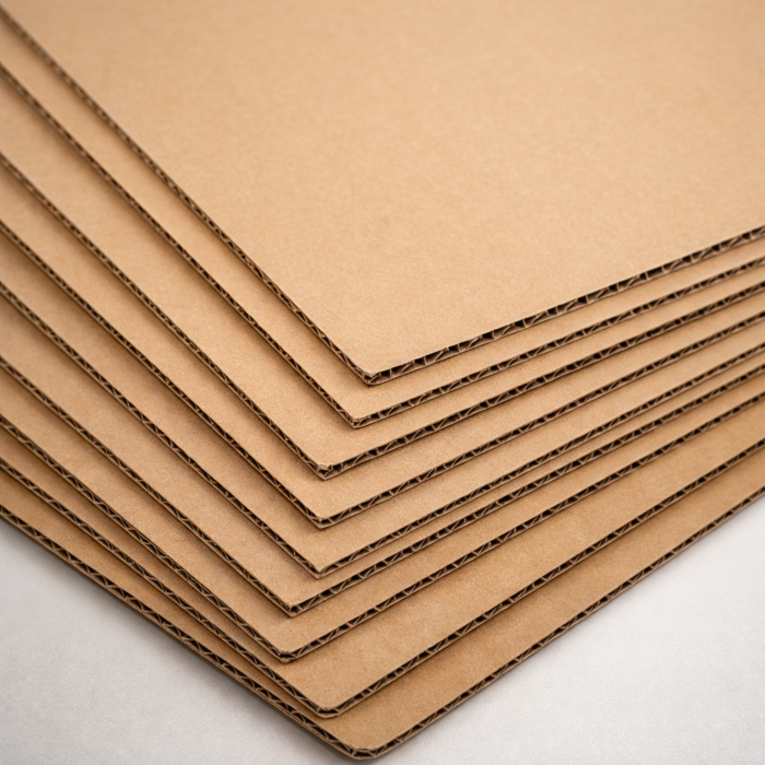 Corrugated Sheet 3 ply 120x220 cm 4 mm thickness